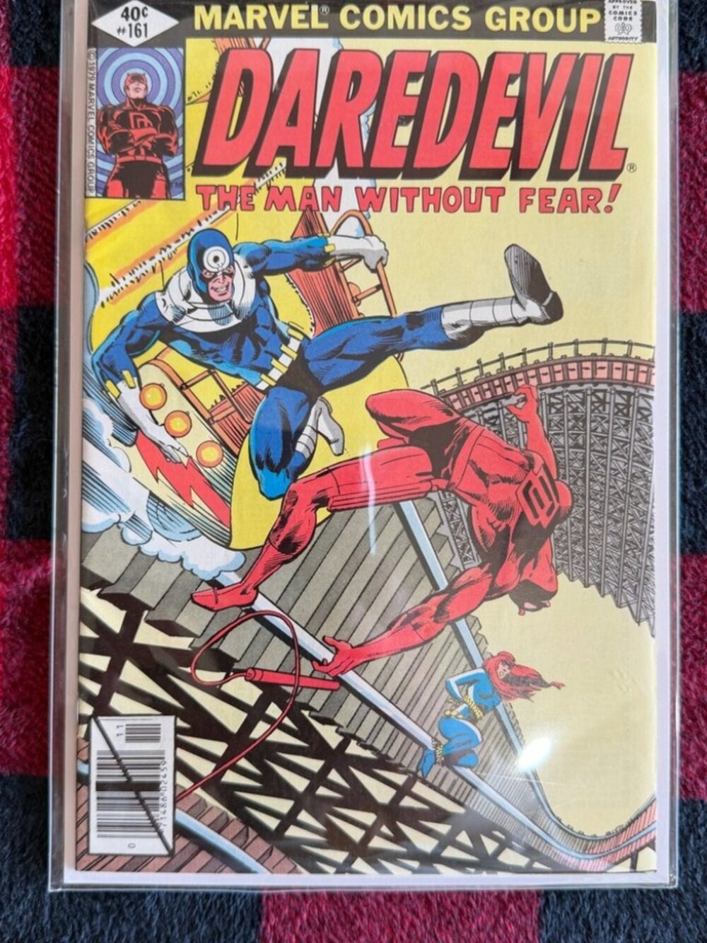 Daredevil #161 Comic Book - Red & Yellow Cover
